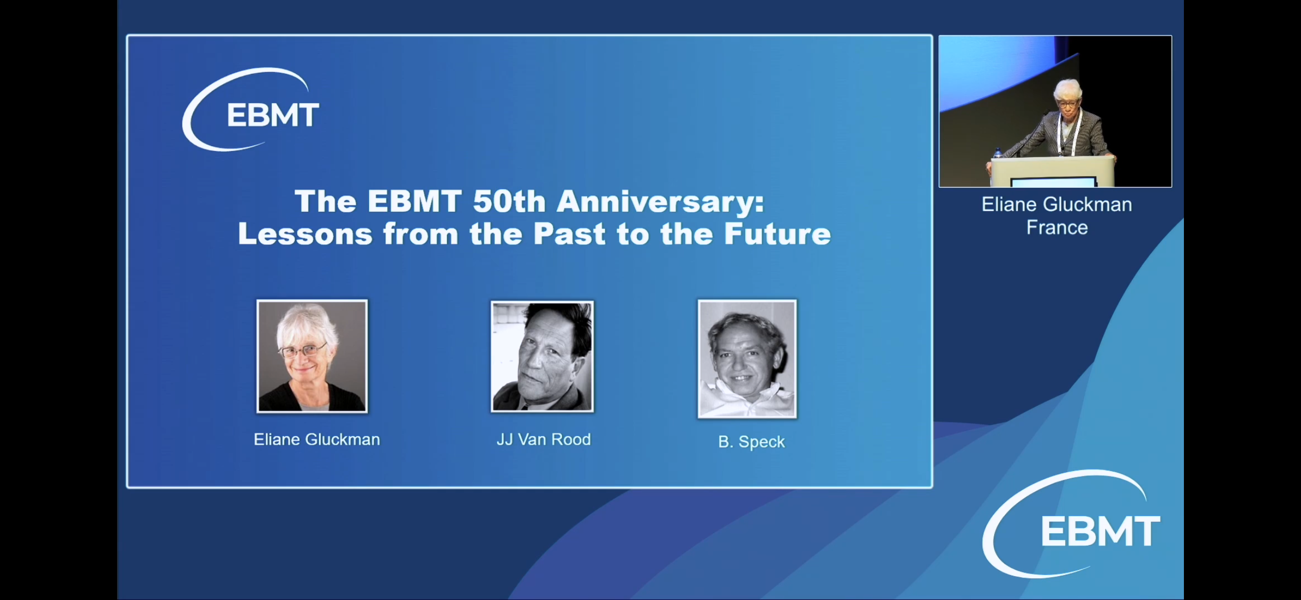 EBMT celebrates the 50th anniversary of its creation