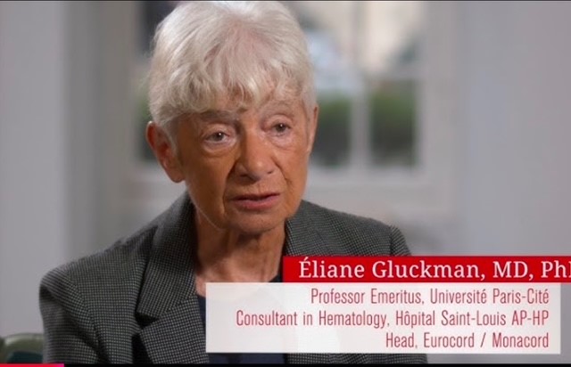 Professor Eliane Gluckman Received the Wallace H Coulter Lifetime Achievement Award in Hematology